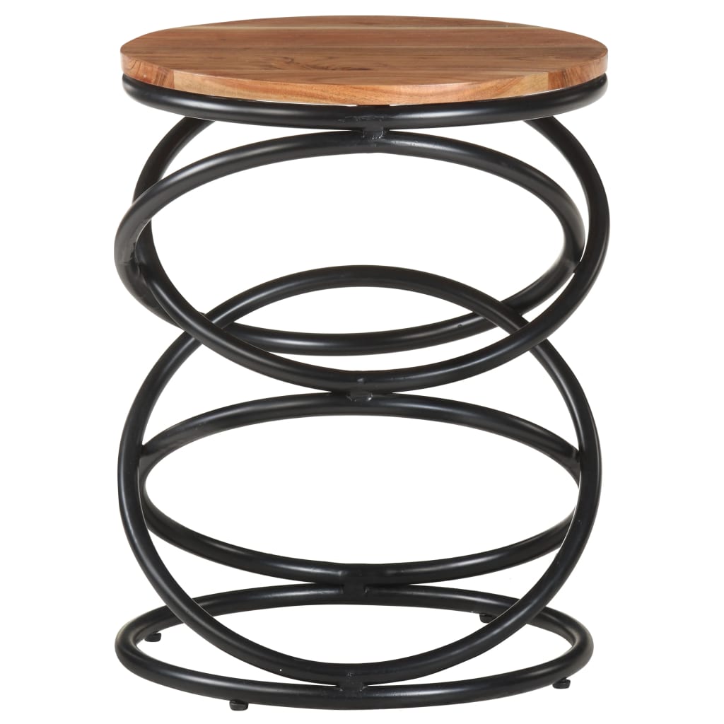 Sidebord Tre Endebord 40x40x52 cm heltre akasie