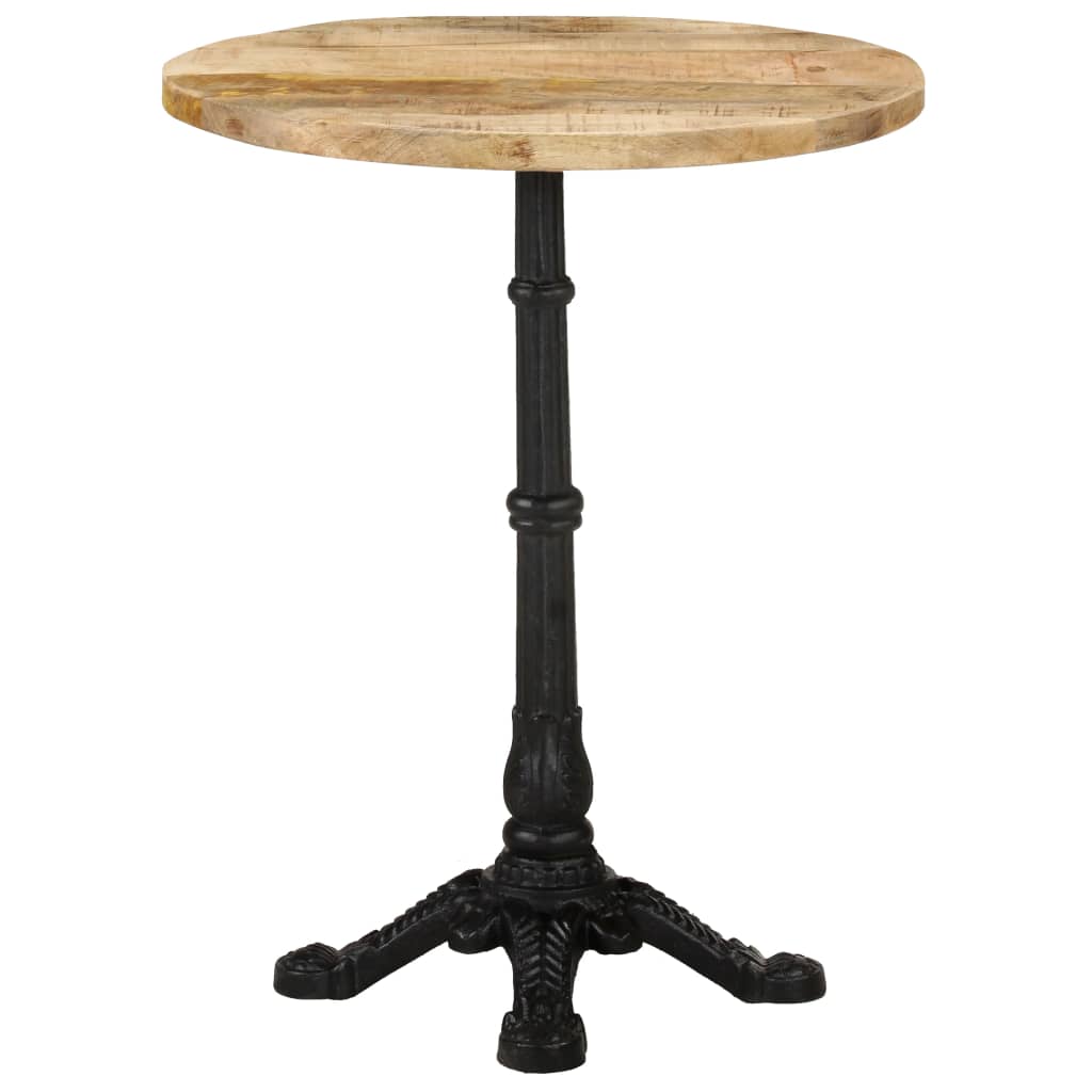 Hagebord Tre Cafébord Bistrobord Ø60x76 cm grovt mangotre