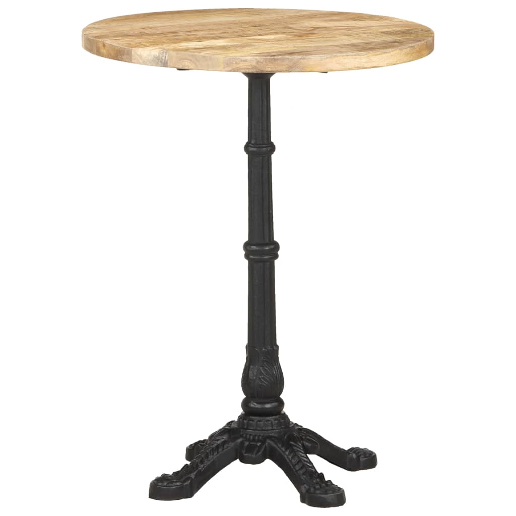 Hagebord Tre Cafébord Bistrobord Ø60x76 cm grovt mangotre