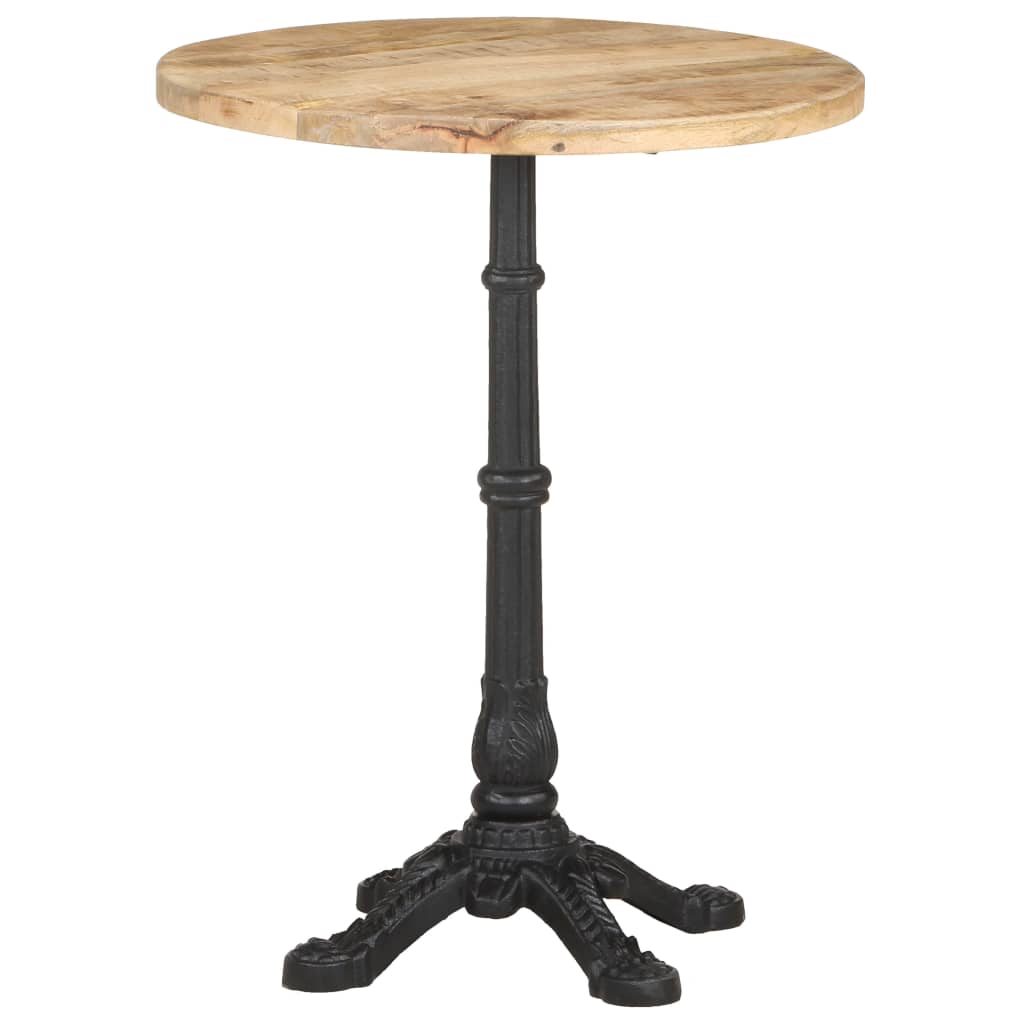 Hagebord Tre Cafébord Bistrobord Ø60x76 cm grovt mangotre