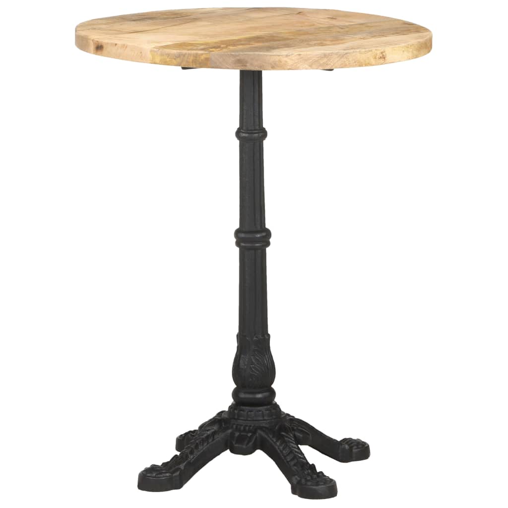 Hagebord Tre Cafébord Bistrobord Ø60x76 cm grovt mangotre