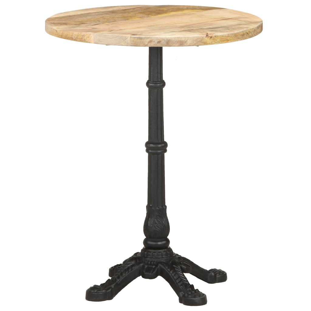Hagebord Tre Cafébord Bistrobord Ø60x76 cm grovt mangotre