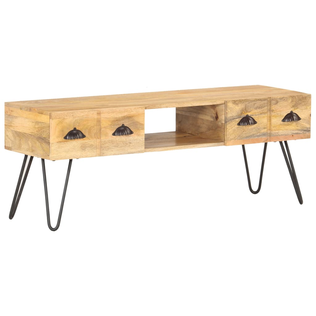 TV-Møbel Tre TV-benk heltre mango 120x35x45 cm