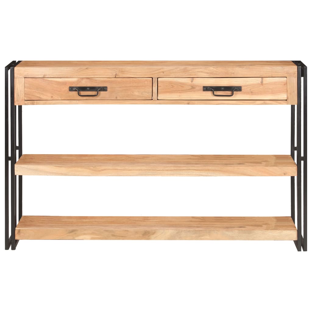 Skjenk Tre 120x30x75 cm heltre akasie