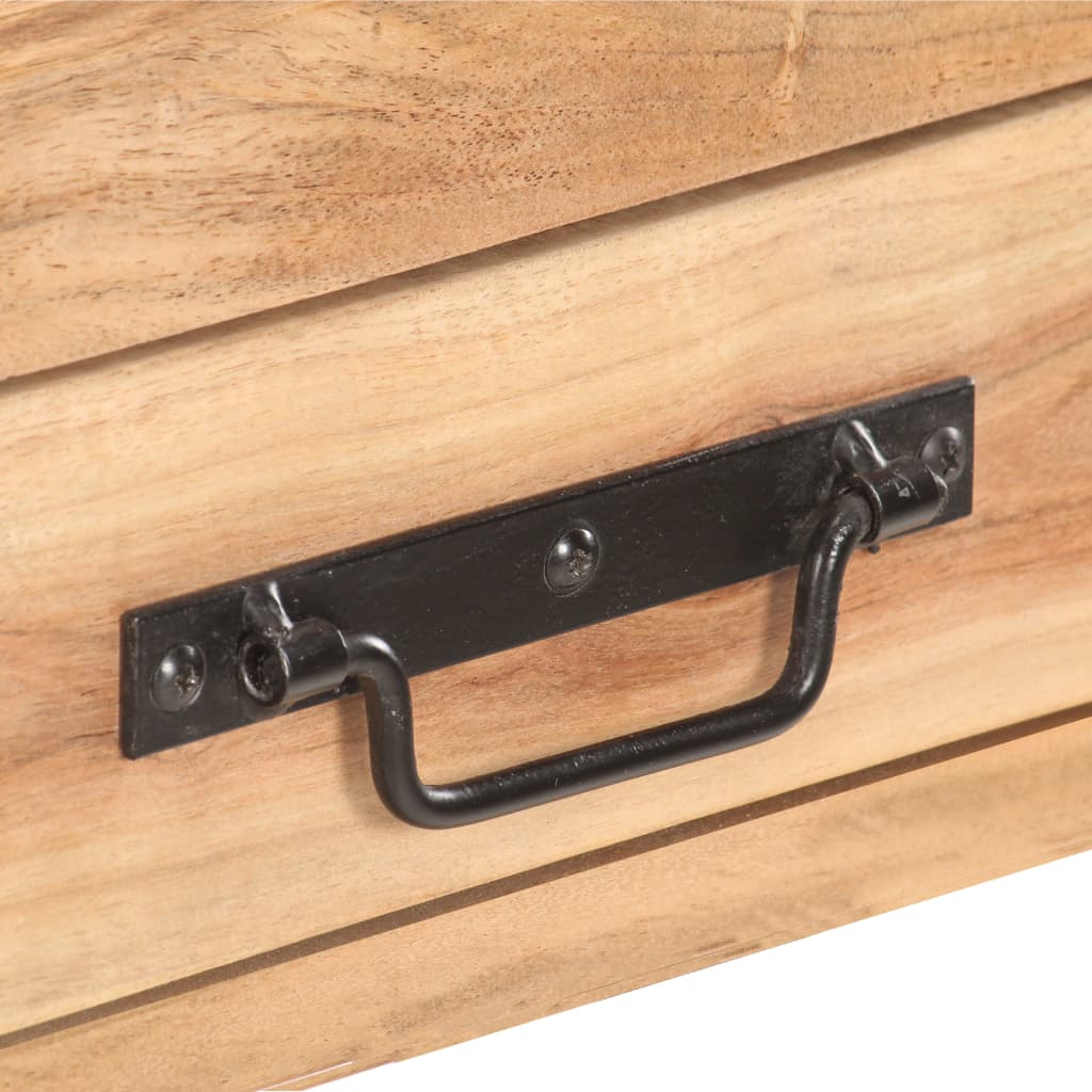 Skjenk Tre 120x30x75 cm heltre akasie