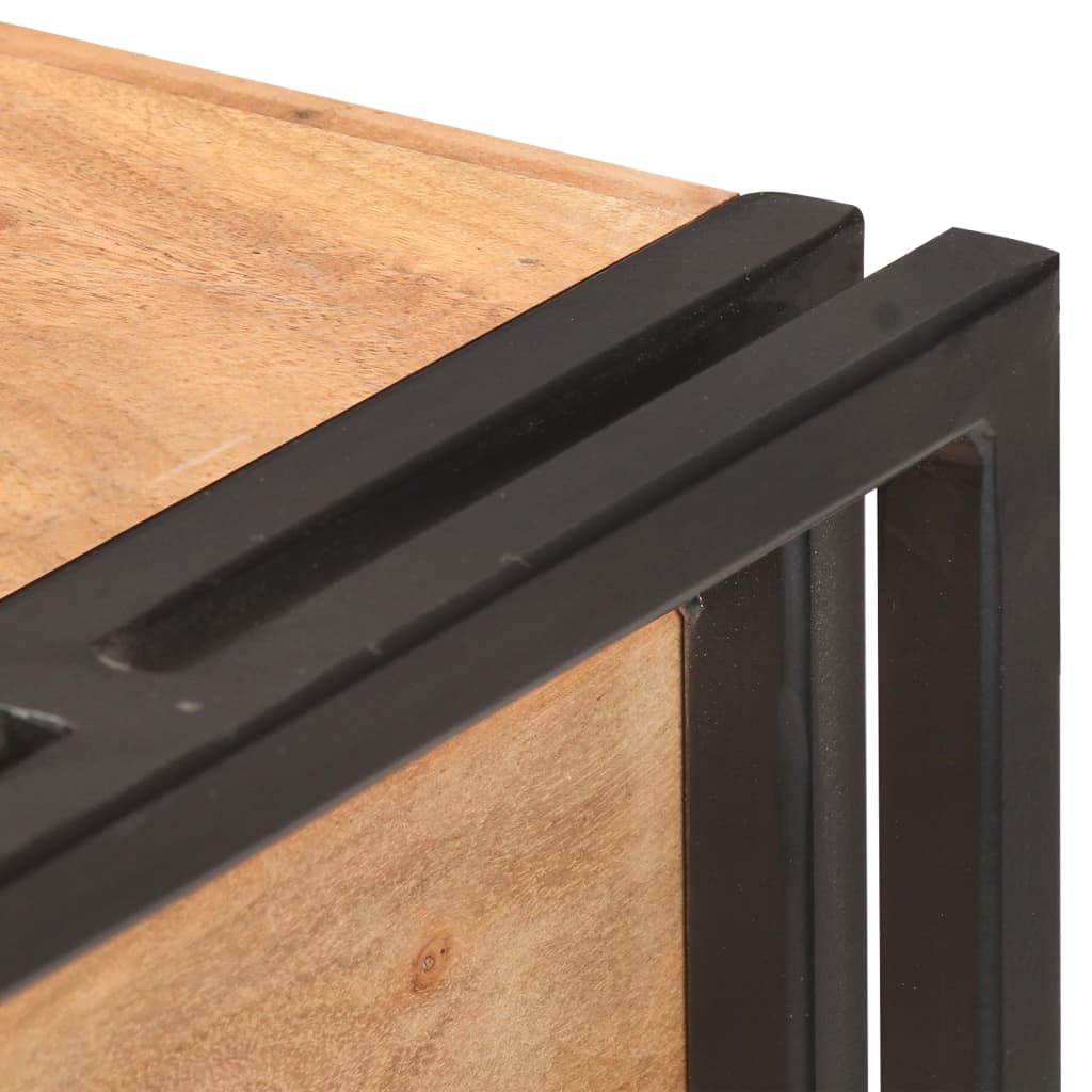 Skjenk Tre 120x30x75 cm heltre akasie