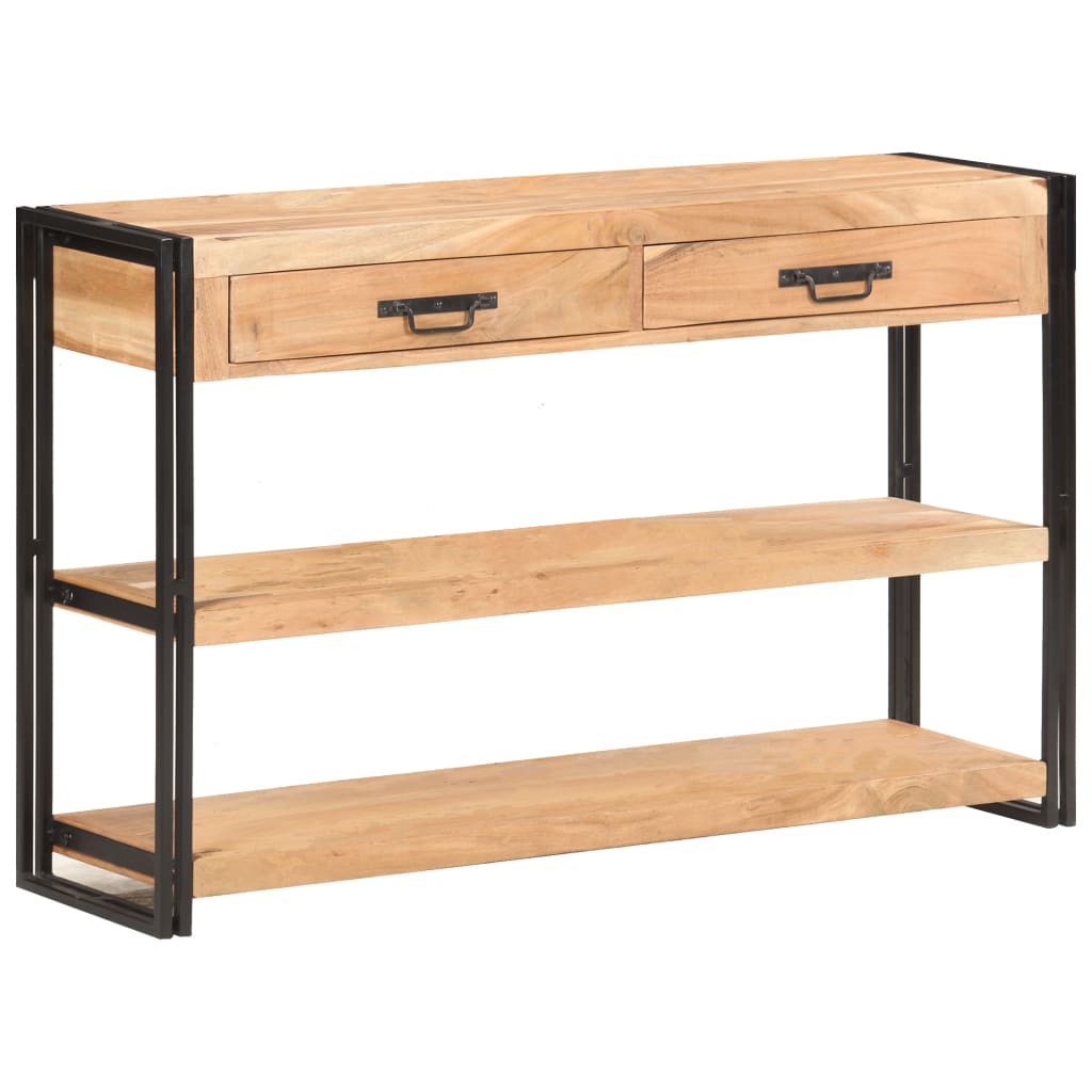 Skjenk Tre 120x30x75 cm heltre akasie