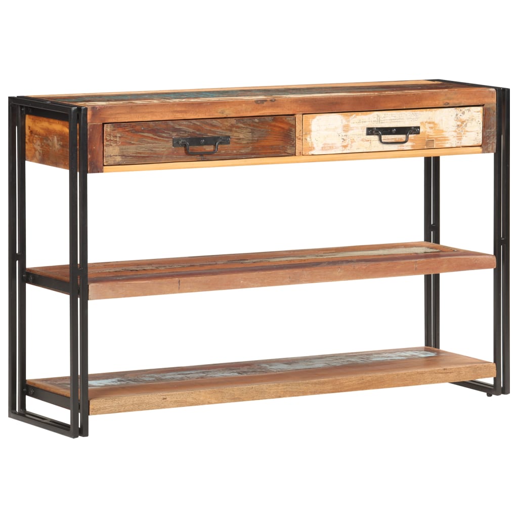 Skjenk Tre 120x30x75 cm gjenvunnet heltre
