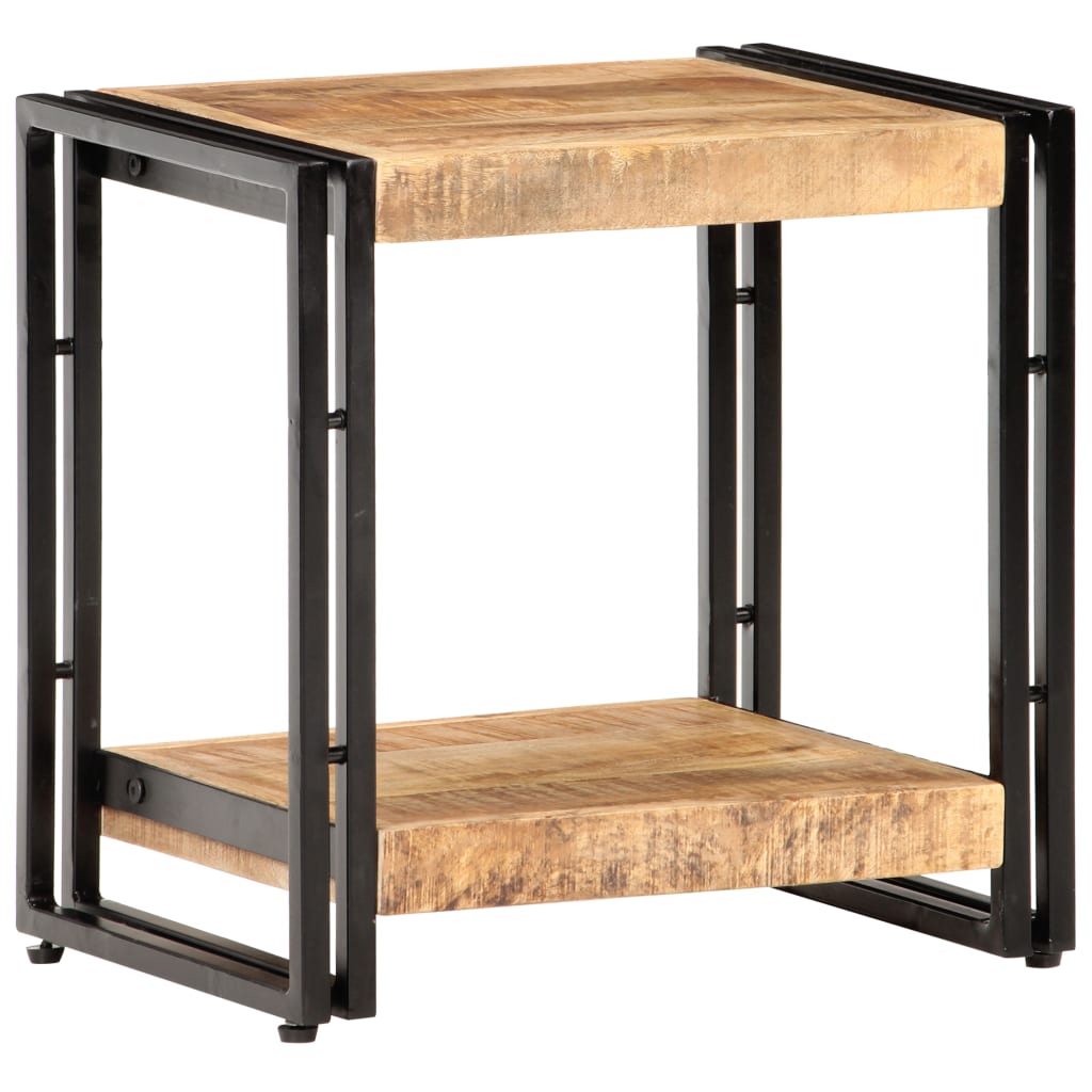 Sidebord Tre 40x30x40 cm grovt heltre mango