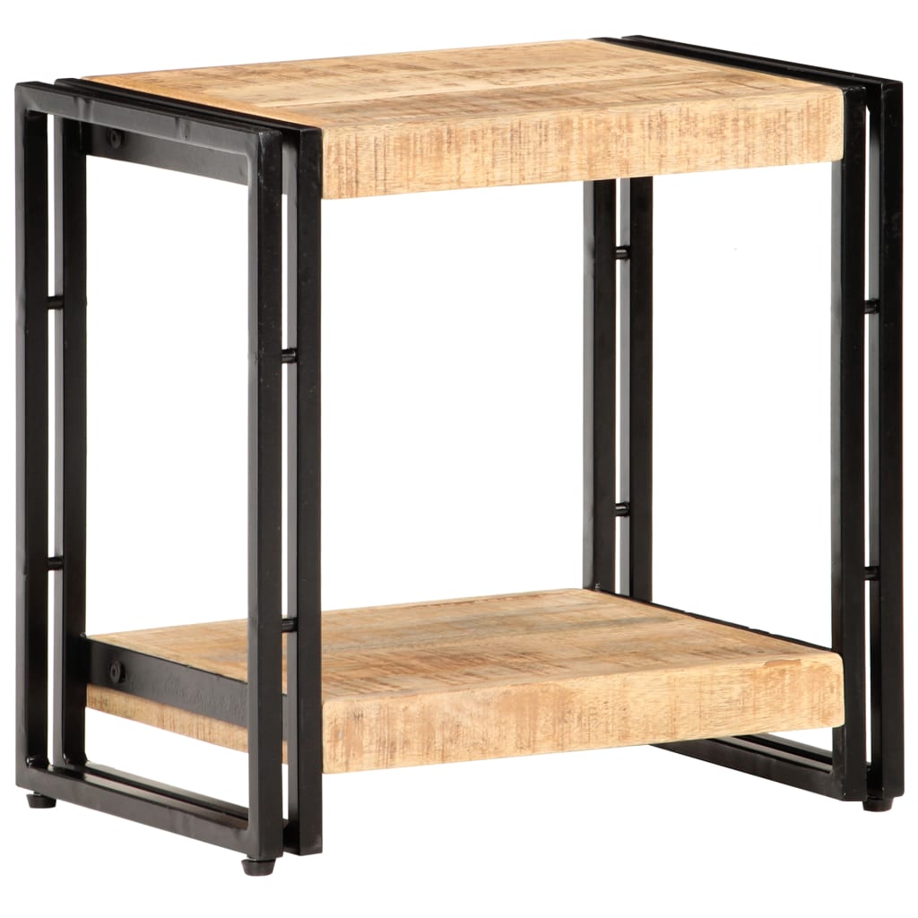Sidebord Tre 40x30x40 cm grovt heltre mango
