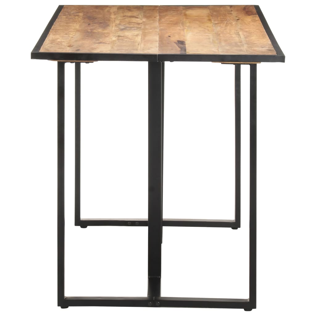 Spisebord Kjøkkenbord Tre 140 cm grovt mangotre