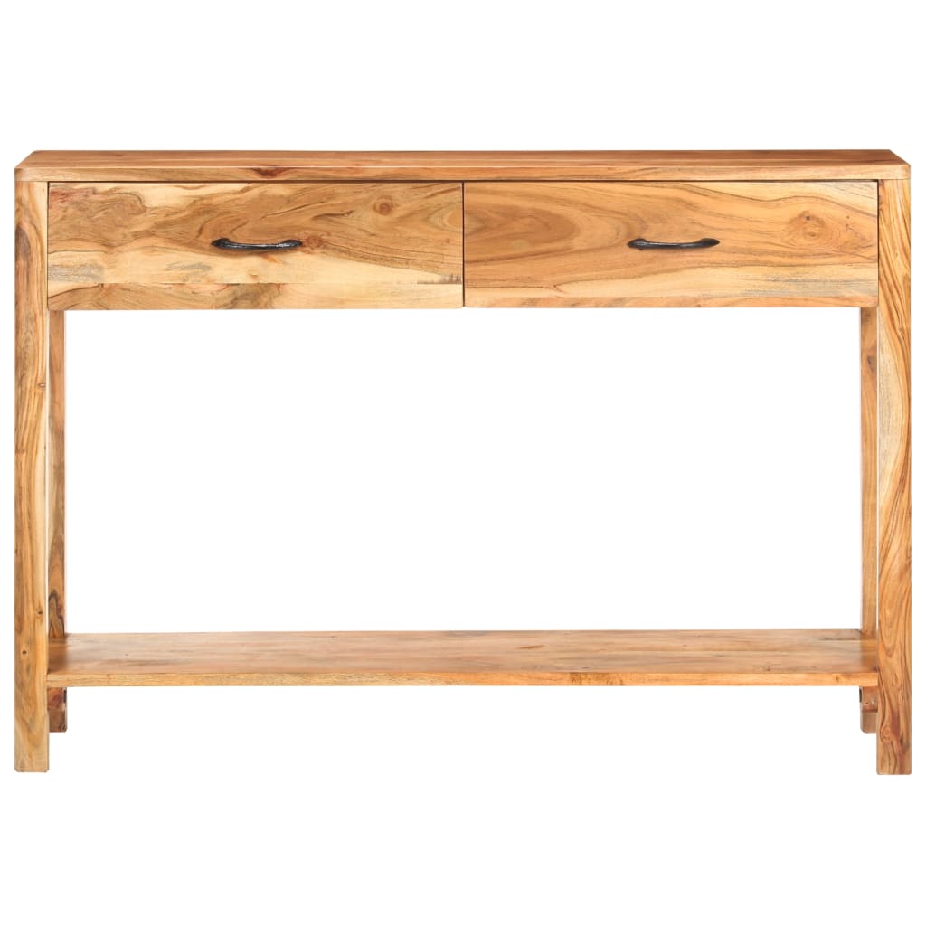 Skjenk Tre 110x30x75 cm heltre akasie