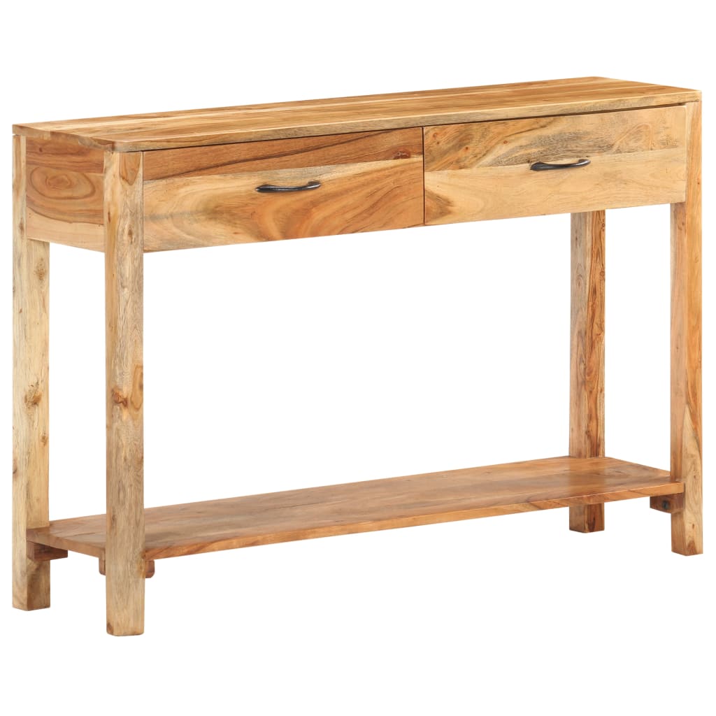 Skjenk Tre 110x30x75 cm heltre akasie