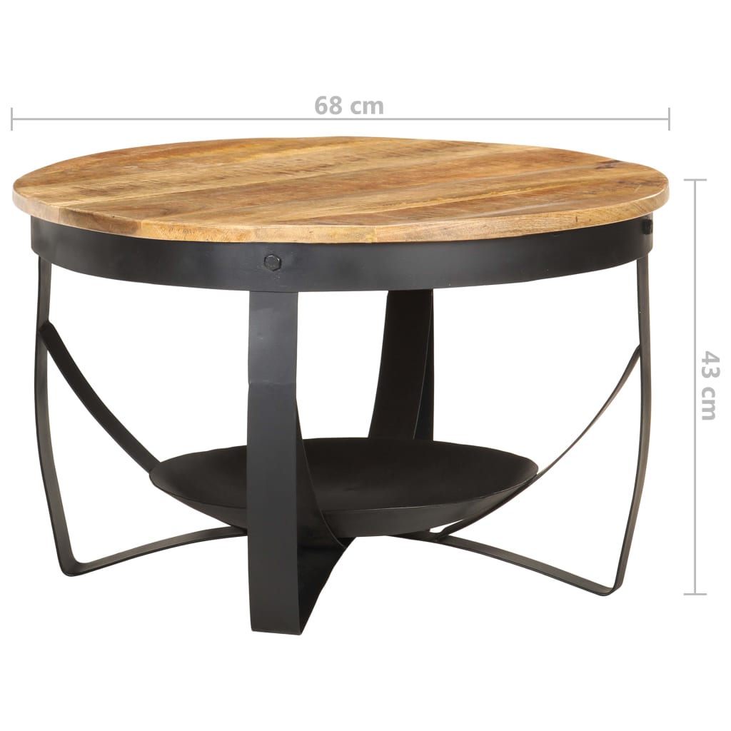 Salongbord Sofabord Tre Heltre Mango Ø68x43 cm