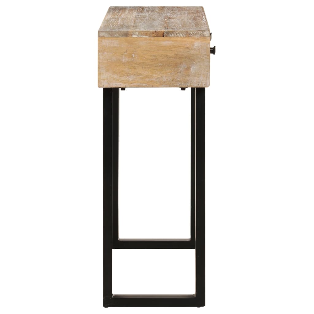 Avlastningsbord Konsollbord Tre 100x30x75 cm heltre mango
