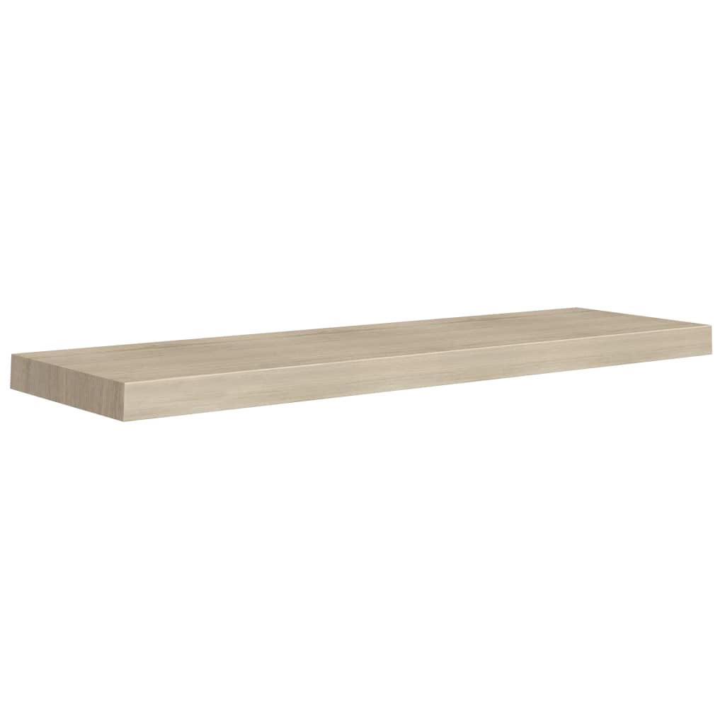 Vegghylle Brun Eik Flytende 4 stk 90x23,5x3,8 cm