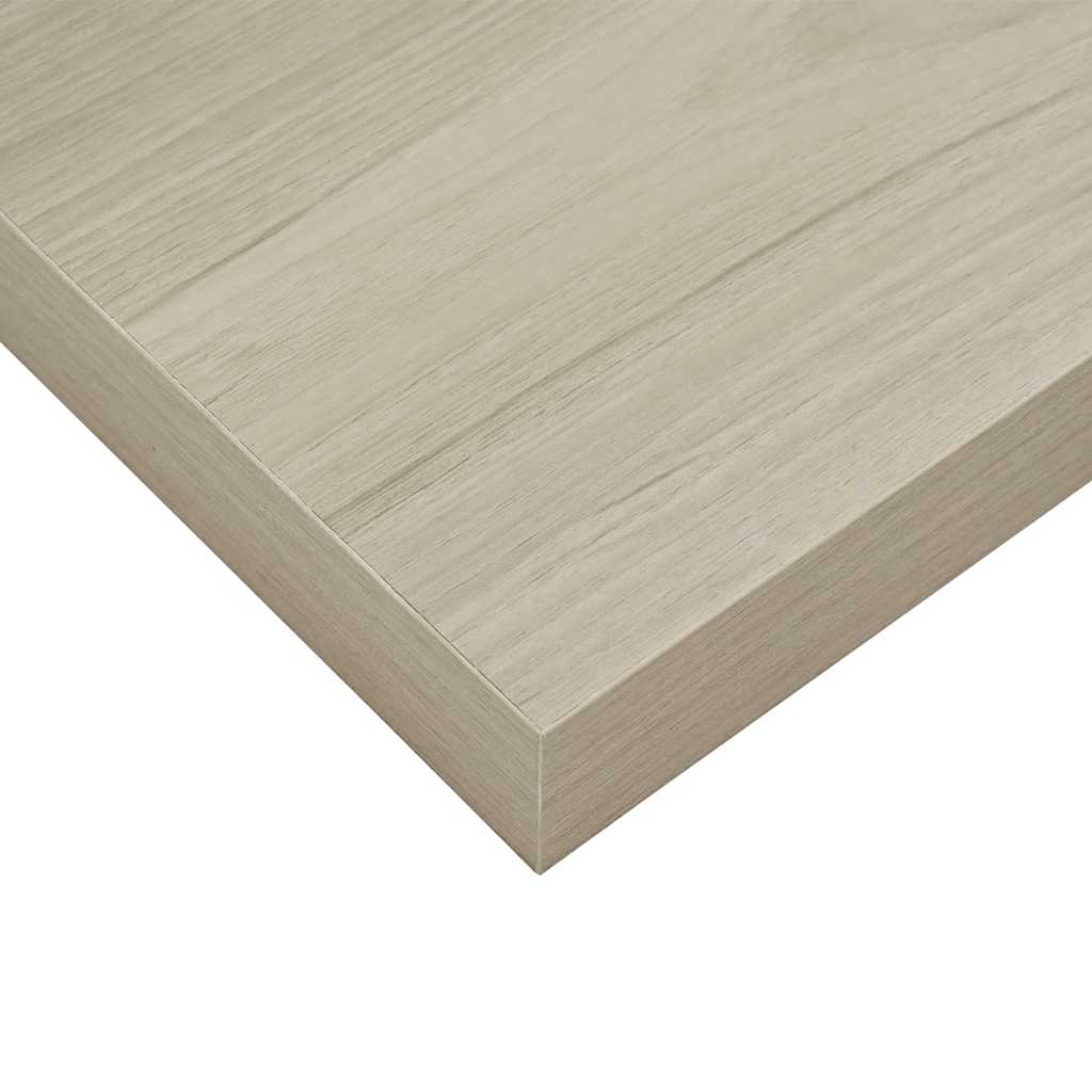 Vegghylle Flytende eik 120x23,5x3,8 cm MDF