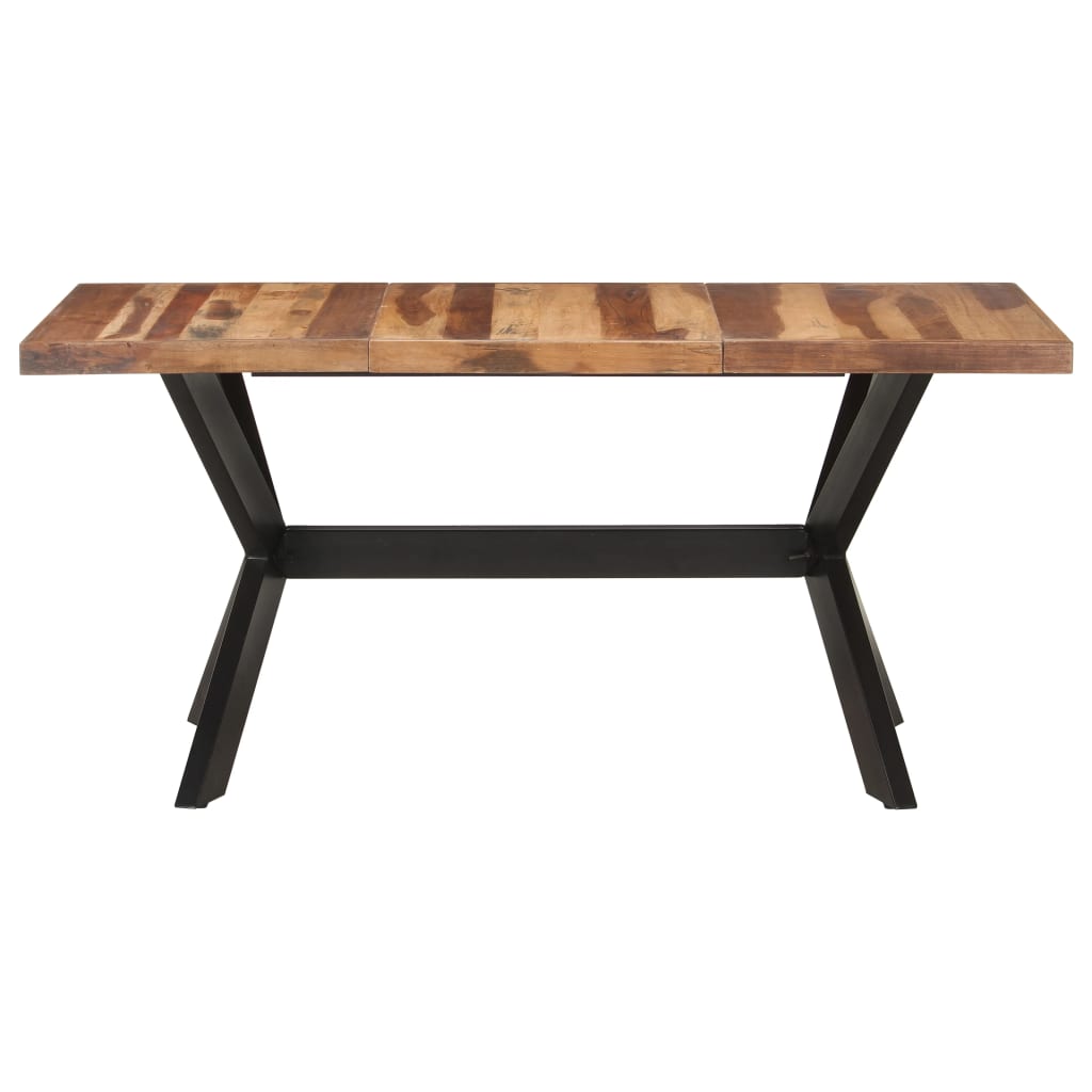 Spisebord 160x80x75 cm heltre med honningfinish