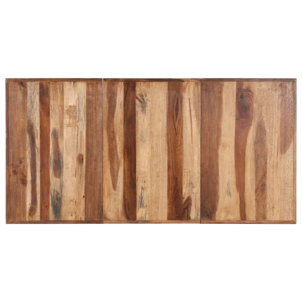 Spisebord 160x80x75 cm heltre med honningfinish