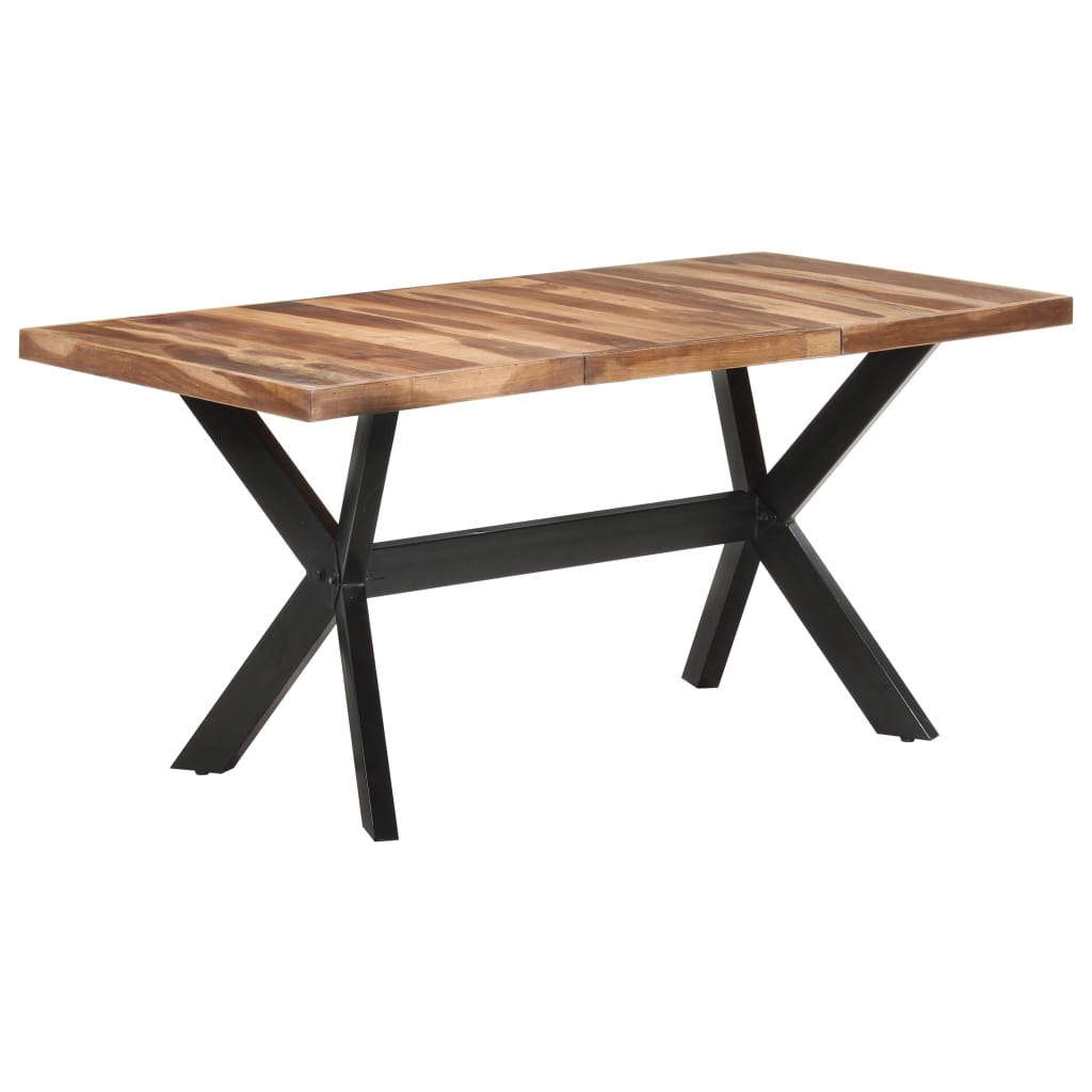 Spisebord 160x80x75 cm heltre med honningfinish