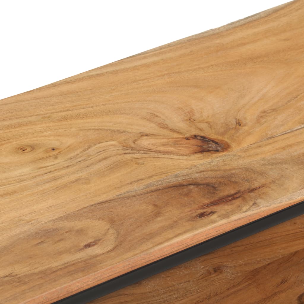 TV-Møbel Tre TV-benk heltre akasie 130x30x45 cm