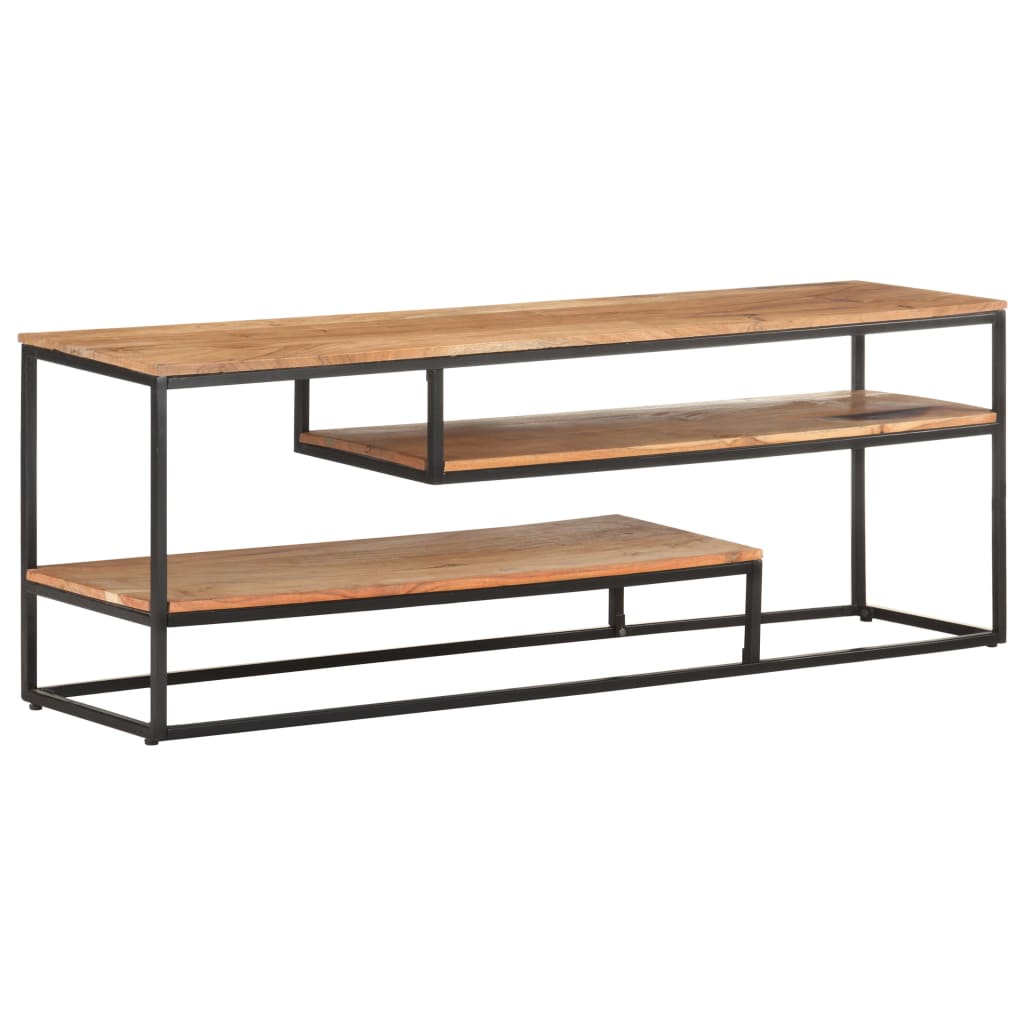 TV-Møbel Tre TV-benk heltre akasie 130x30x45 cm