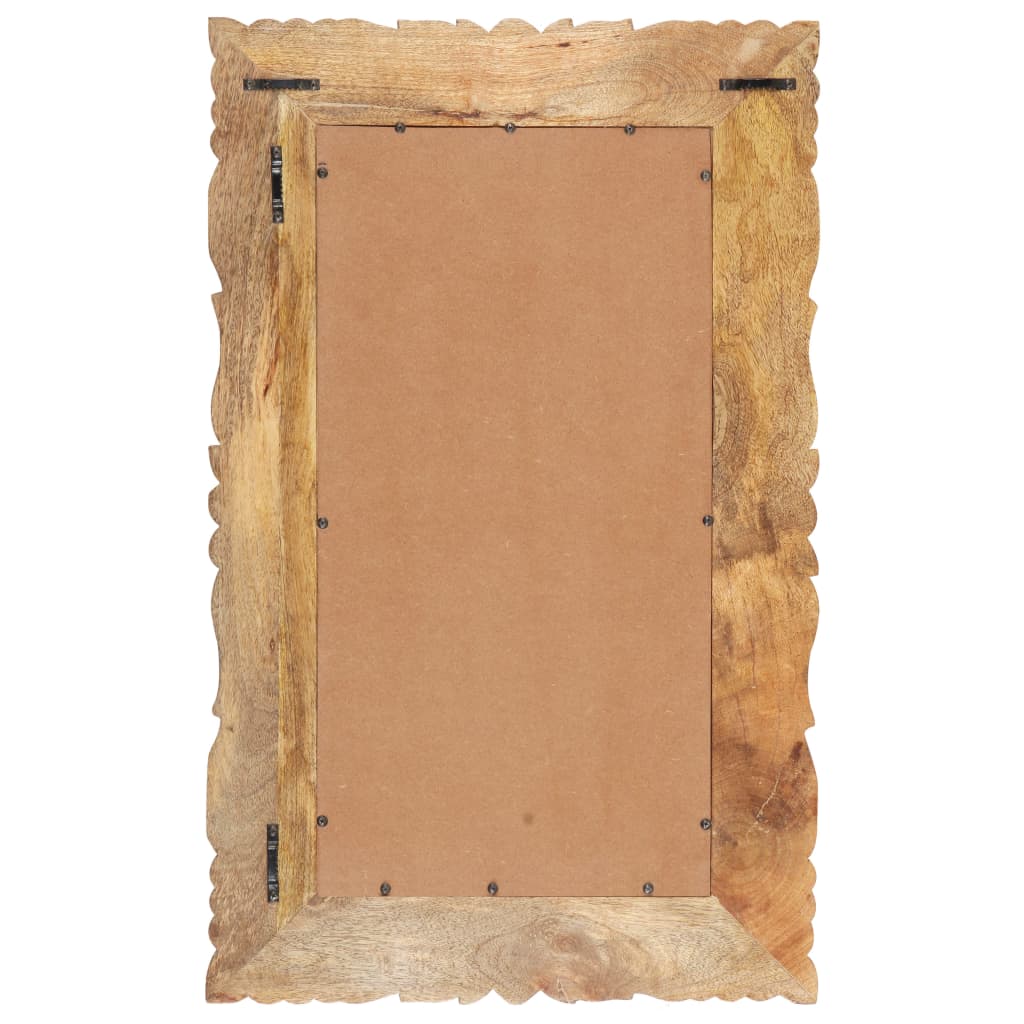 Veggspeil 80x50 cm heltre mango