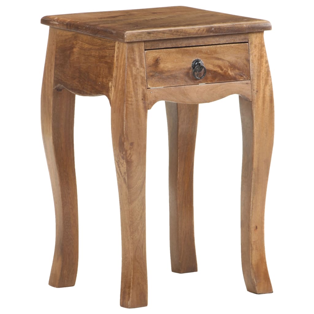 Nattbord Sengbord Tre 28x28x46 cm heltre mango