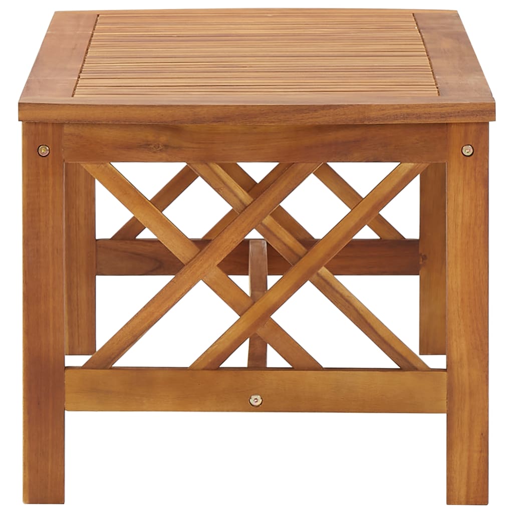 Salongbord Sofabord Tre heltre akasie 102x50x43 cm