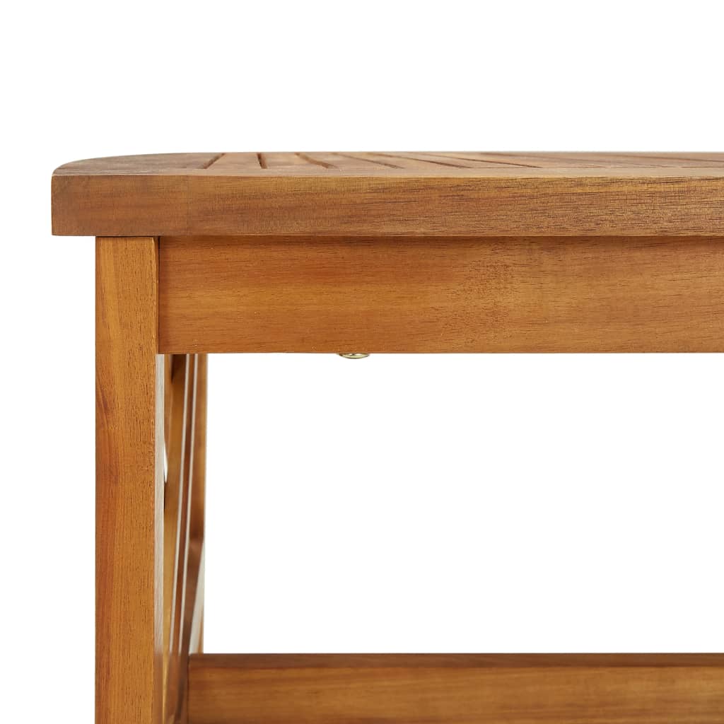 Salongbord Sofabord Tre heltre akasie 102x50x43 cm