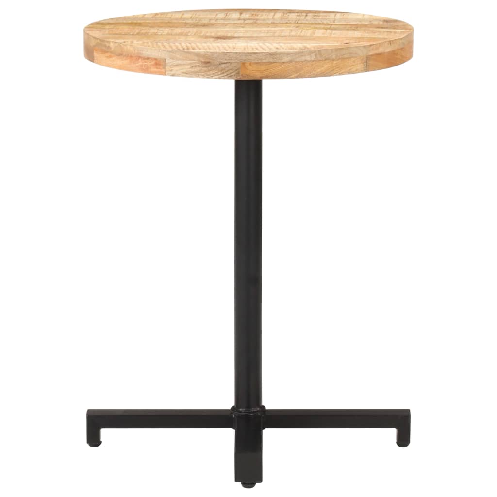 Hagebord Tre Cafébord Bistrobord rundt Ø60x75 cm grovt mangotre