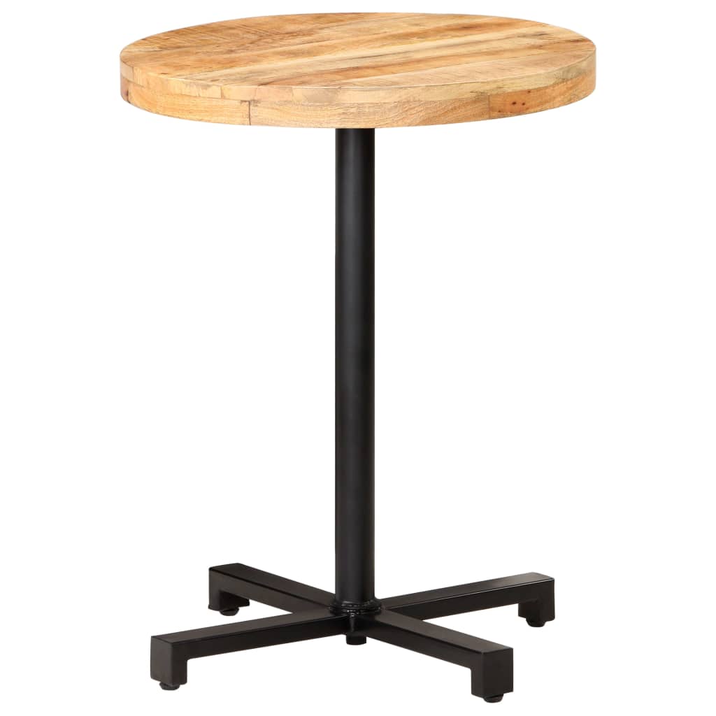 Hagebord Tre Cafébord Bistrobord rundt Ø60x75 cm grovt mangotre