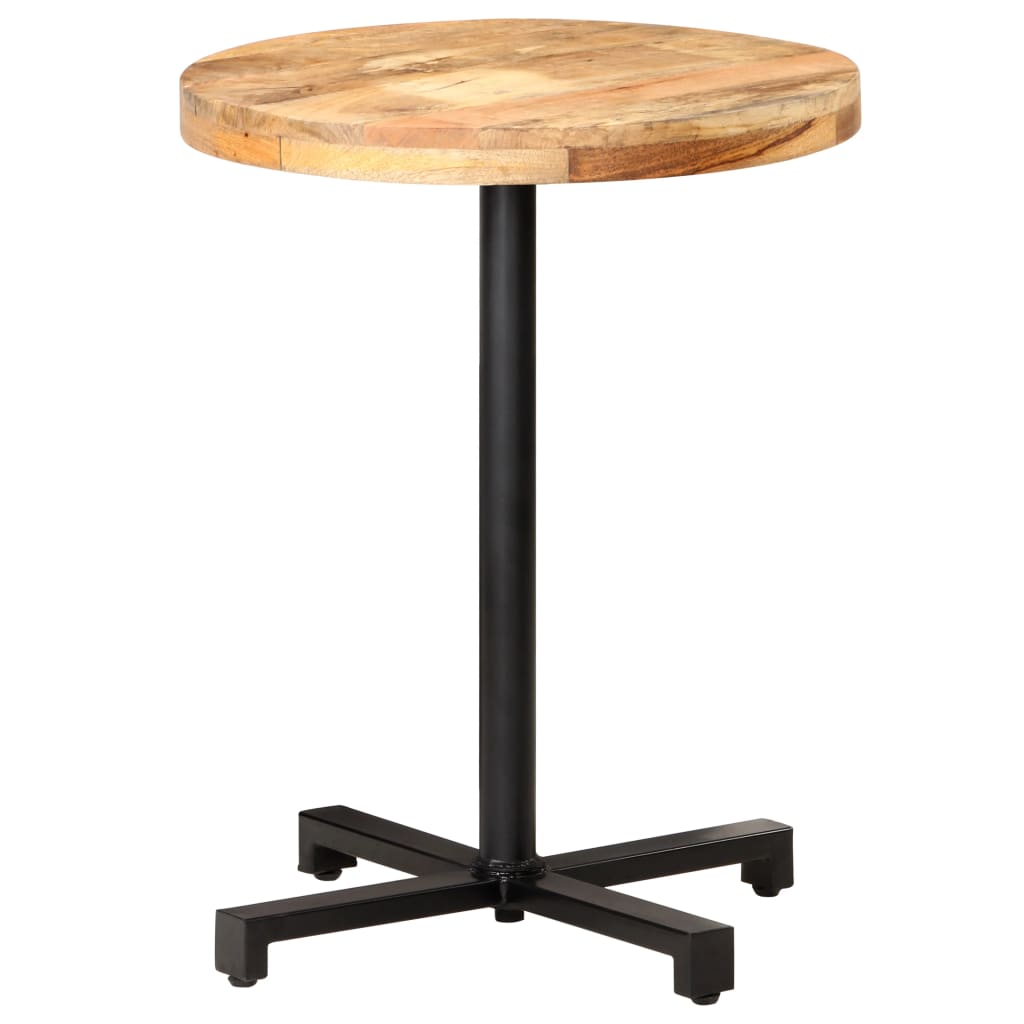 Hagebord Tre Cafébord Bistrobord rundt Ø60x75 cm grovt mangotre
