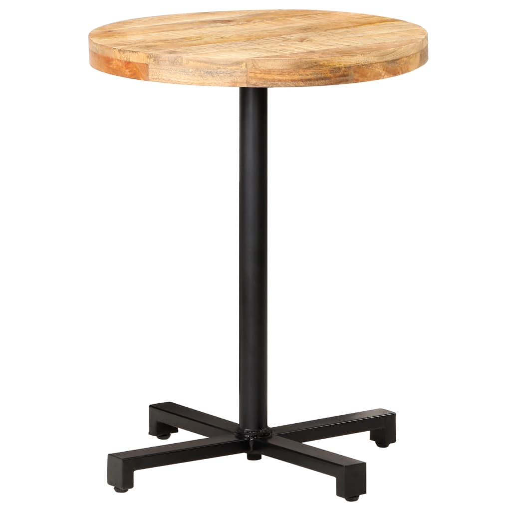 Hagebord Tre Cafébord Bistrobord rundt Ø60x75 cm grovt mangotre