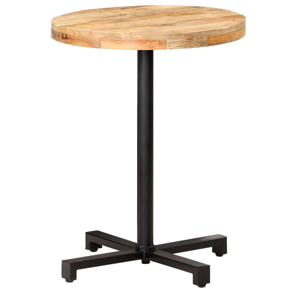 Hagebord Tre Cafébord Bistrobord rundt Ø60x75 cm grovt mangotre