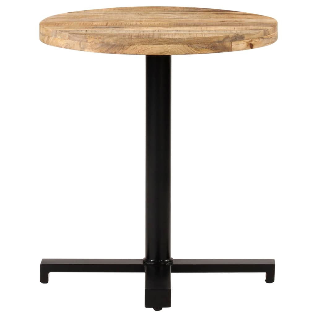 Hagebord Tre Cafébord Bistrobord rundt Ø70x75 cm grovt mangotre