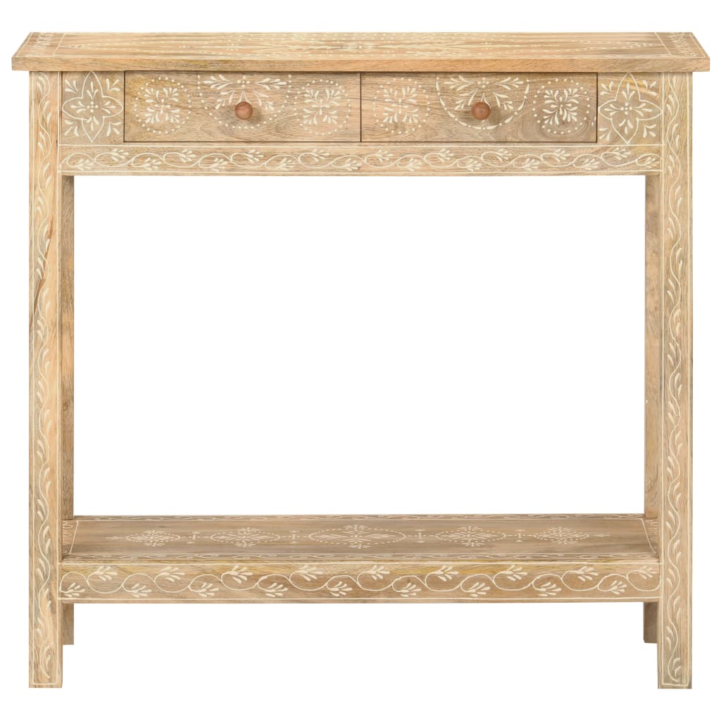 Avlastningsbord Konsollbord Tre 80x35x74 cm heltre mango