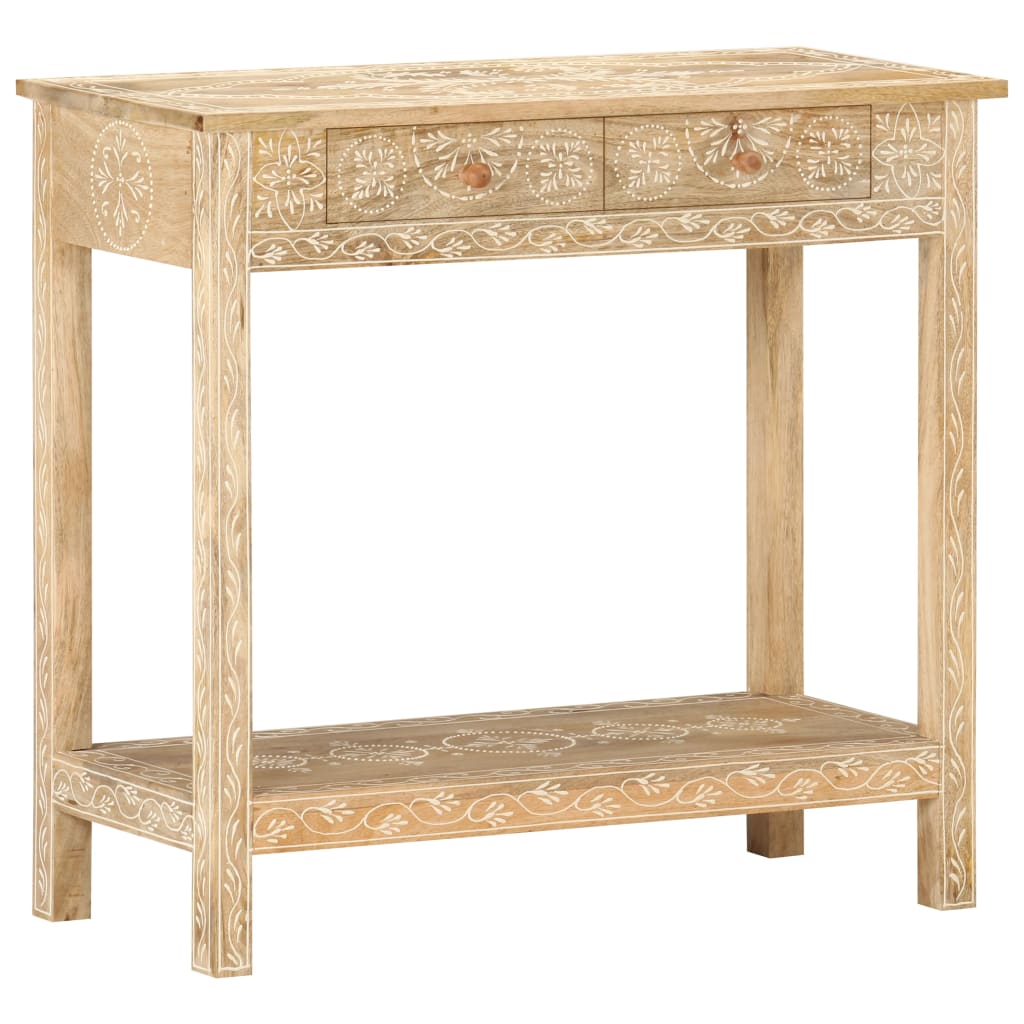 Avlastningsbord Konsollbord Tre 80x35x74 cm heltre mango