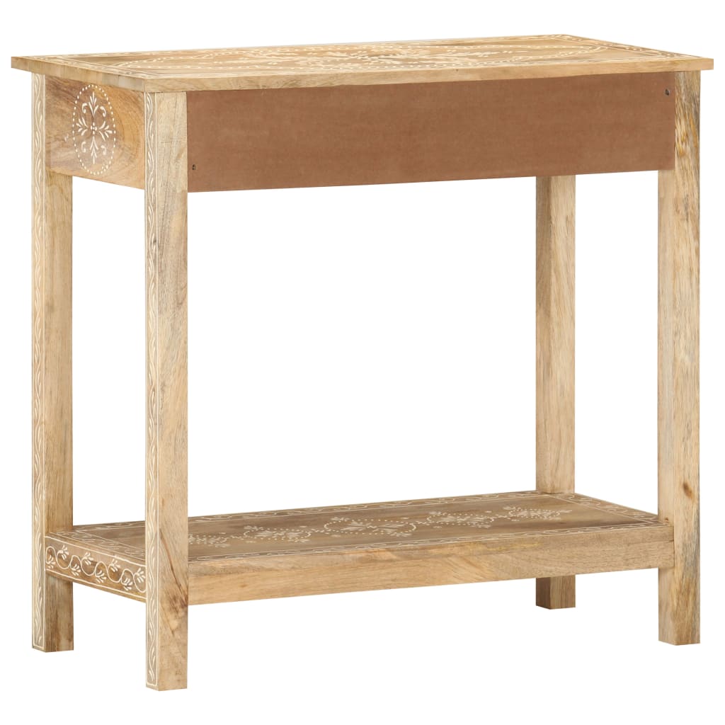 Avlastningsbord Konsollbord Tre 80x35x74 cm heltre mango
