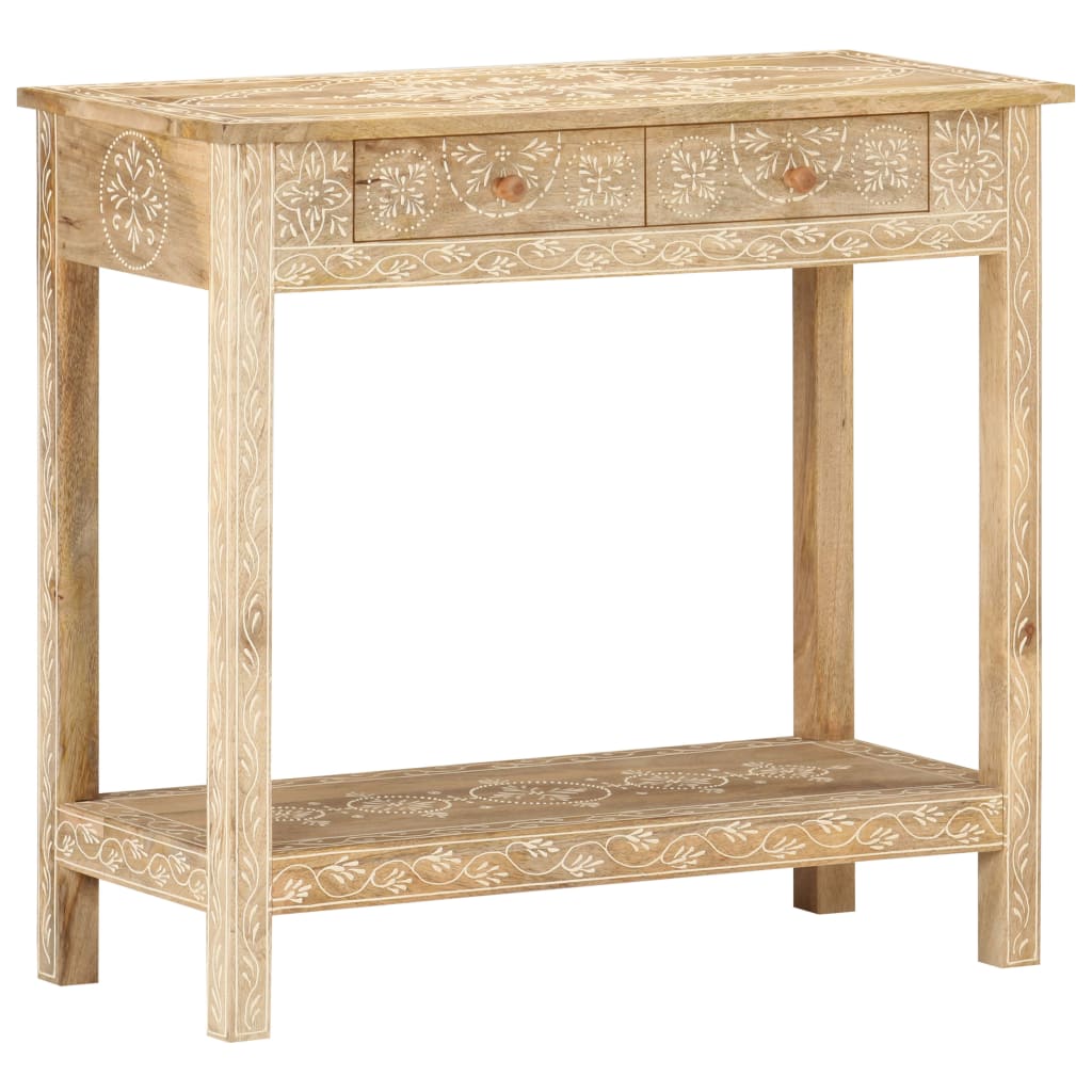 Avlastningsbord Konsollbord Tre 80x35x74 cm heltre mango