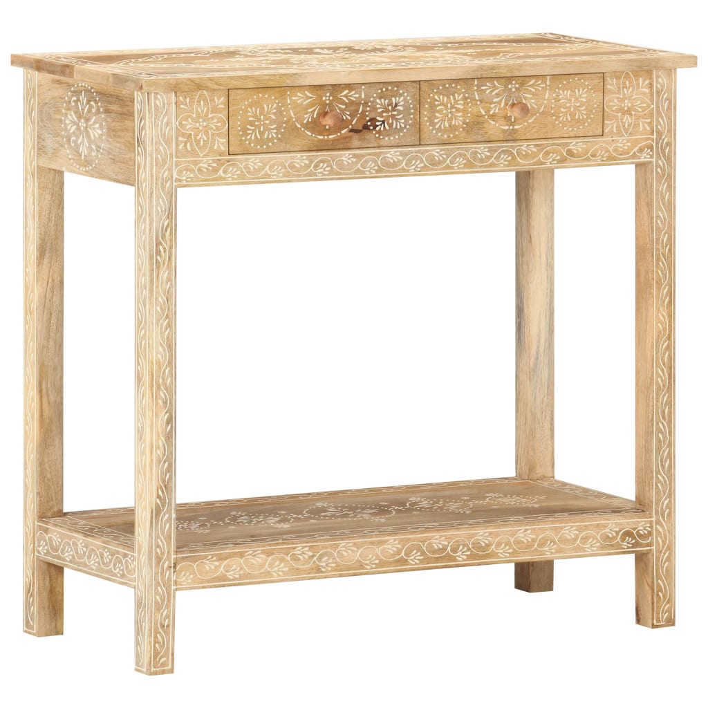 Avlastningsbord Konsollbord Tre 80x35x74 cm heltre mango