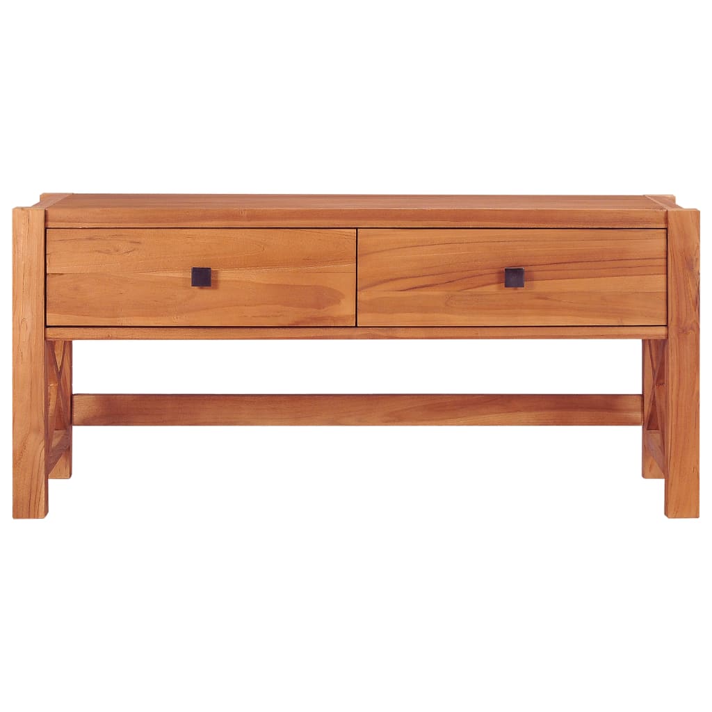 TV-Møbel Tre TV-benk heltre teak 100x40x45 cm