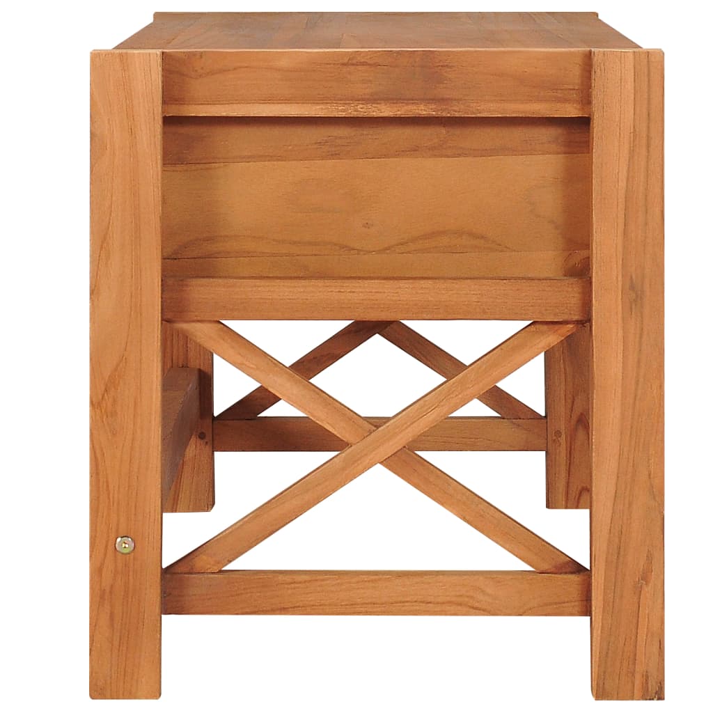 TV-Møbel Tre TV-benk heltre teak 100x40x45 cm