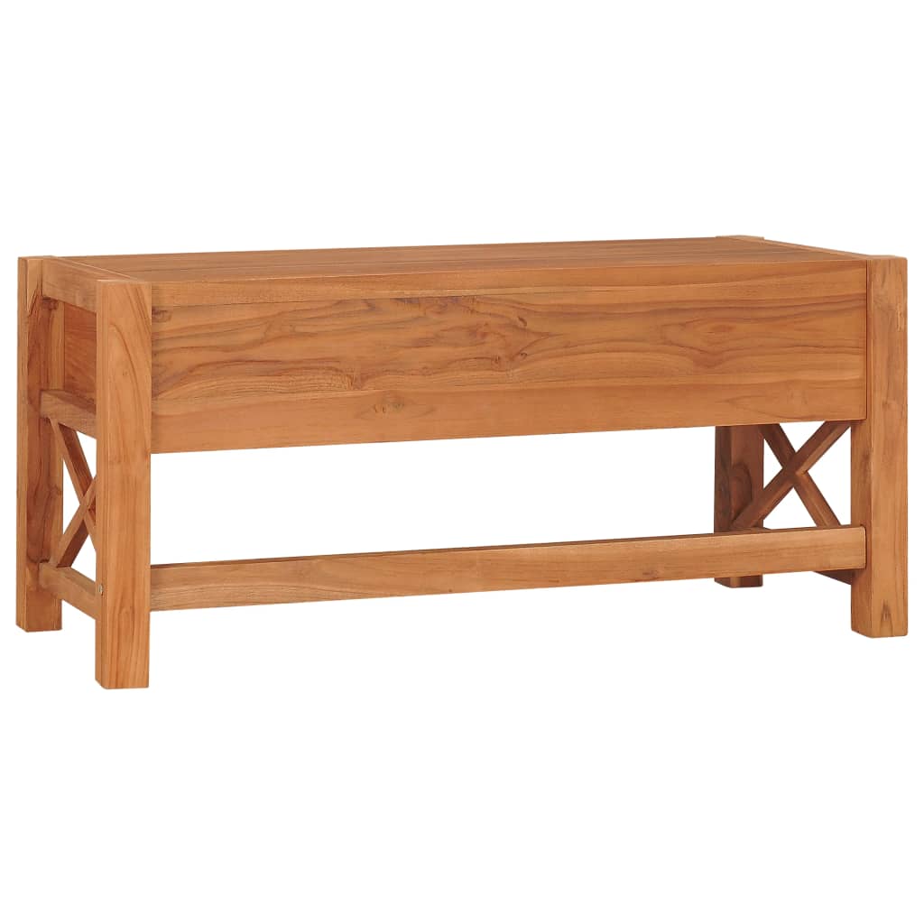 TV-Møbel Tre TV-benk heltre teak 100x40x45 cm