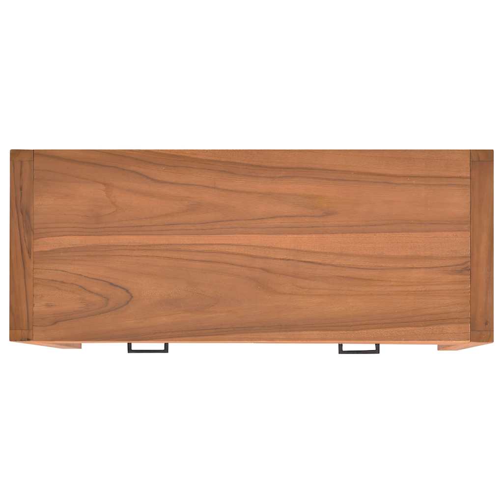 TV-Møbel Tre TV-benk heltre teak 100x40x45 cm