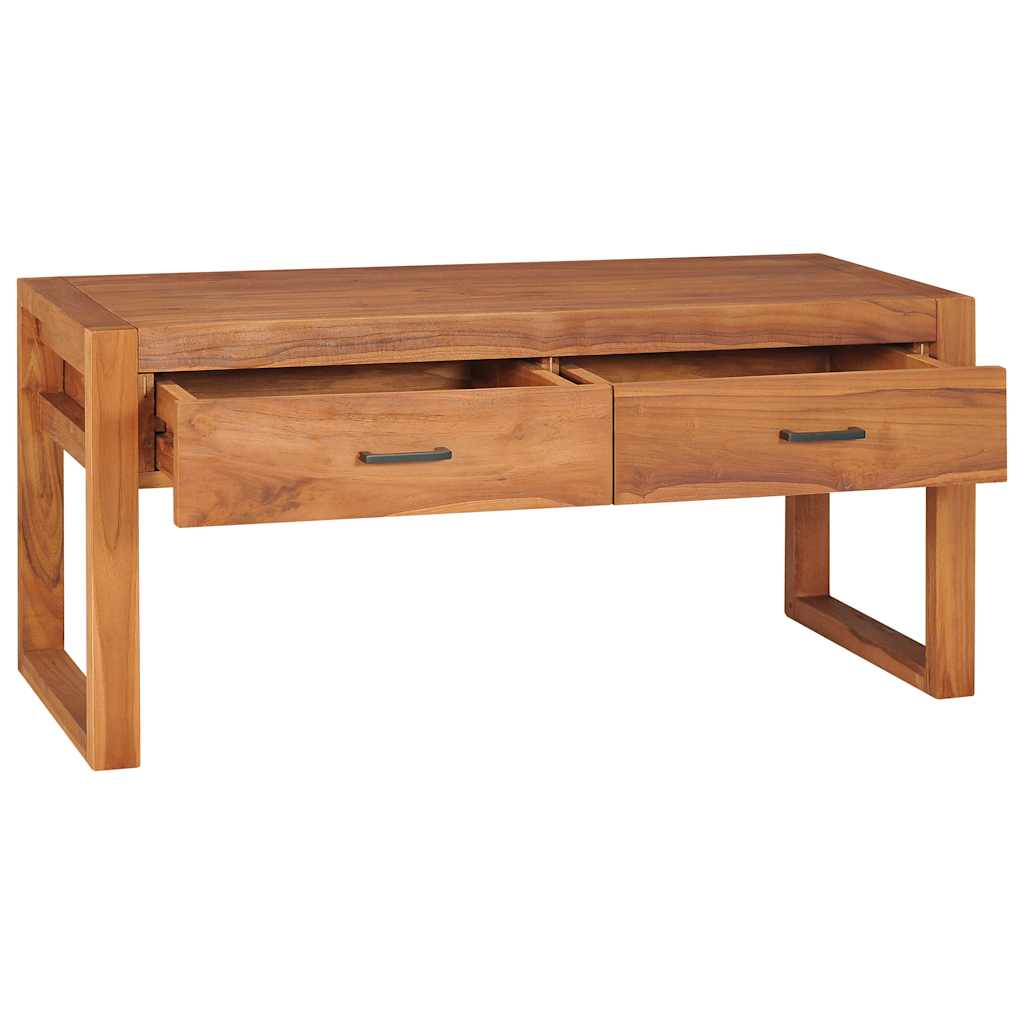 TV-Møbel Tre TV-benk heltre teak 100x40x45 cm