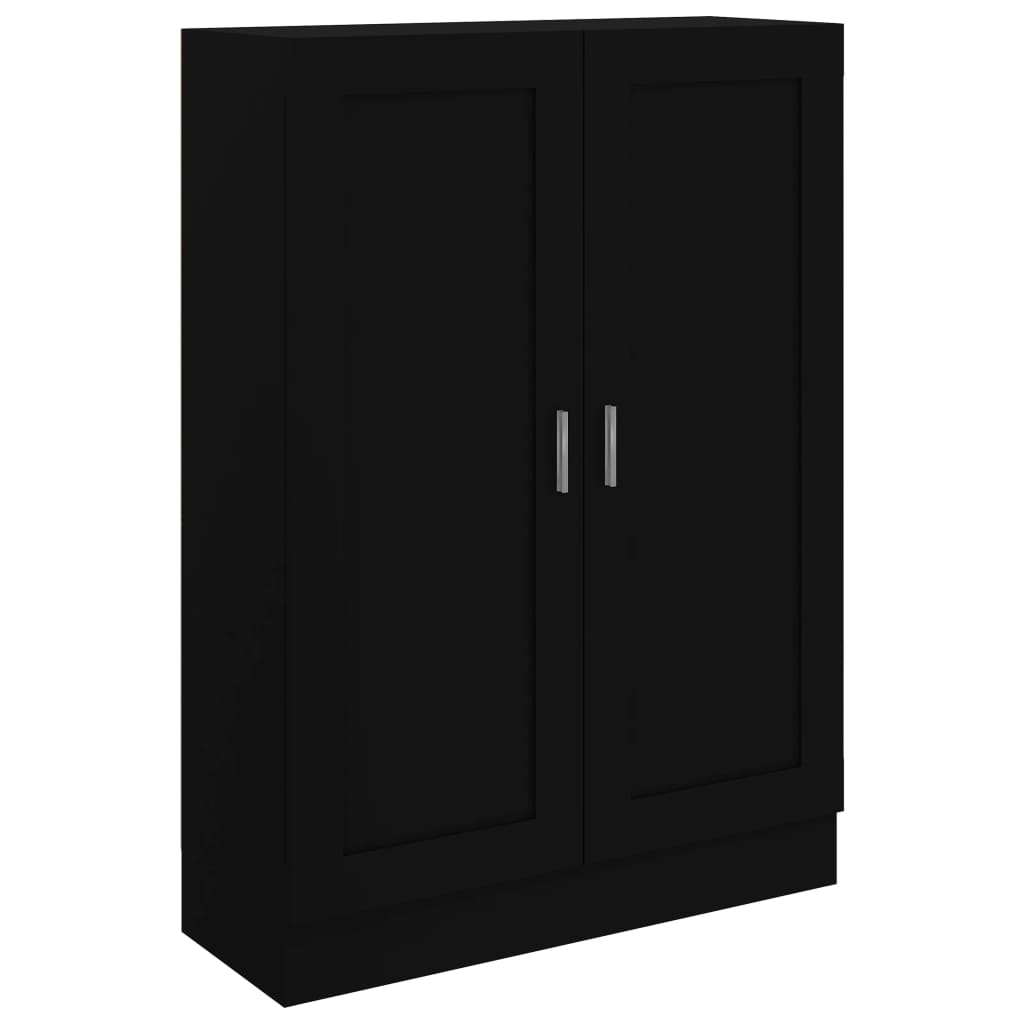 Bokhylle Svart 82,5x30,5x115 cm