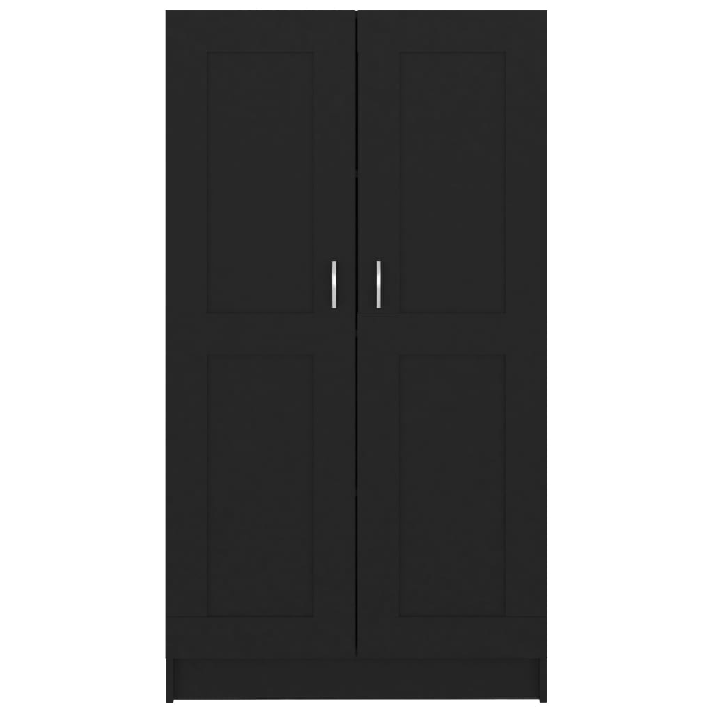 Bokhylle Svart 82,5x30,5x150 cm