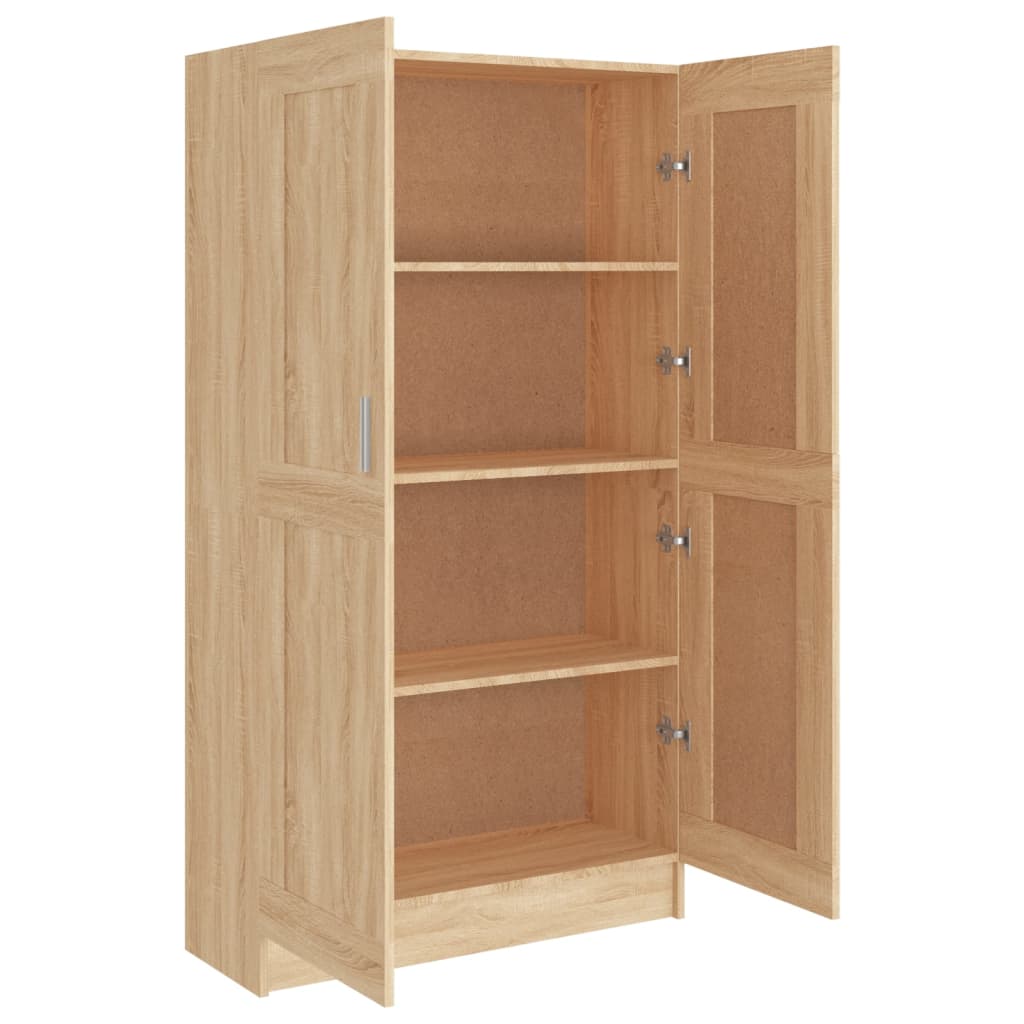 Bokhylle Sonoma Eik 82,5x30,5x150 cm