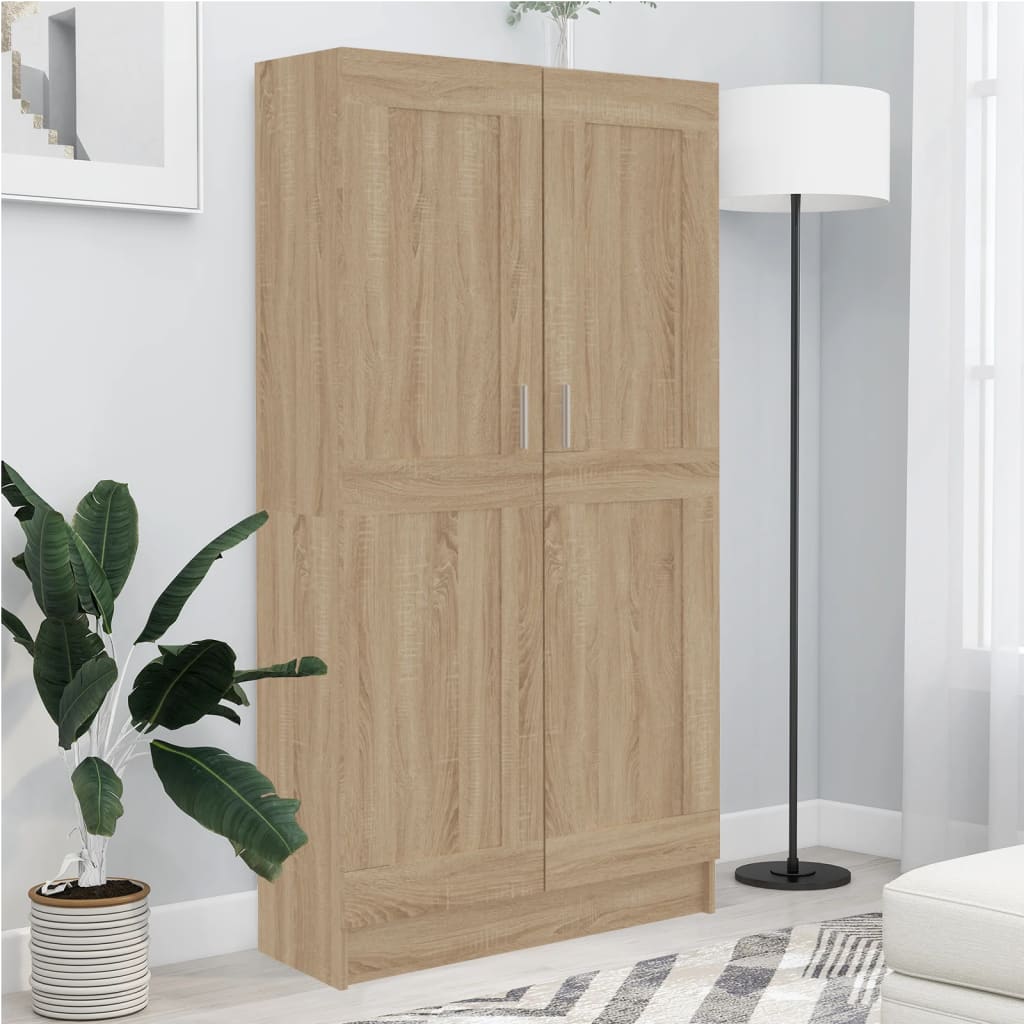 Bokhylle Sonoma Eik 82,5x30,5x150 cm